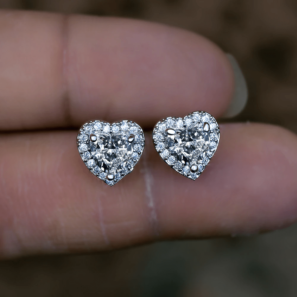 The Evelyn Heart Earrings