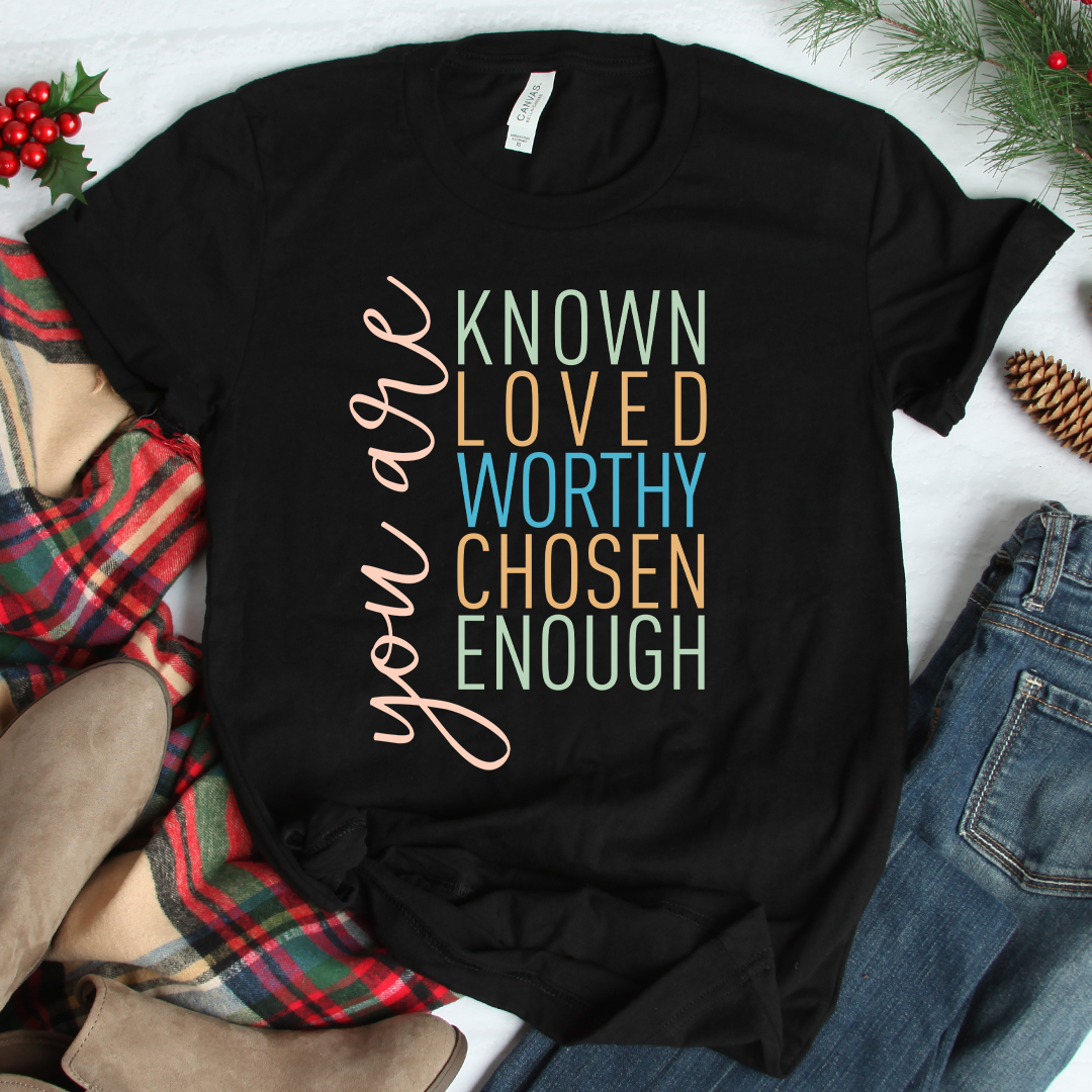 You Are Known Tee (Bestseller)