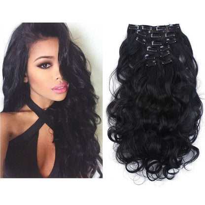 Clip in Hair Extensions 7 Piece 20" Inch