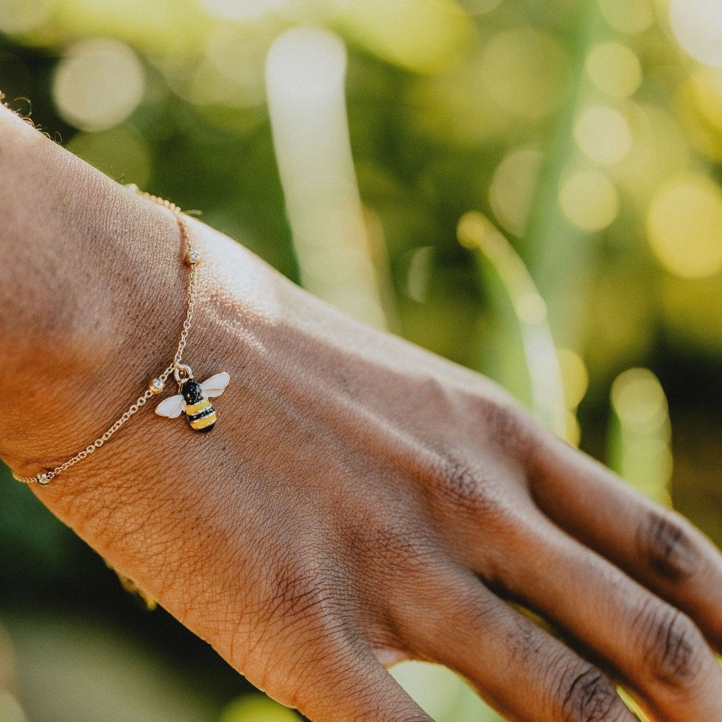 Golden Bee Bracelet