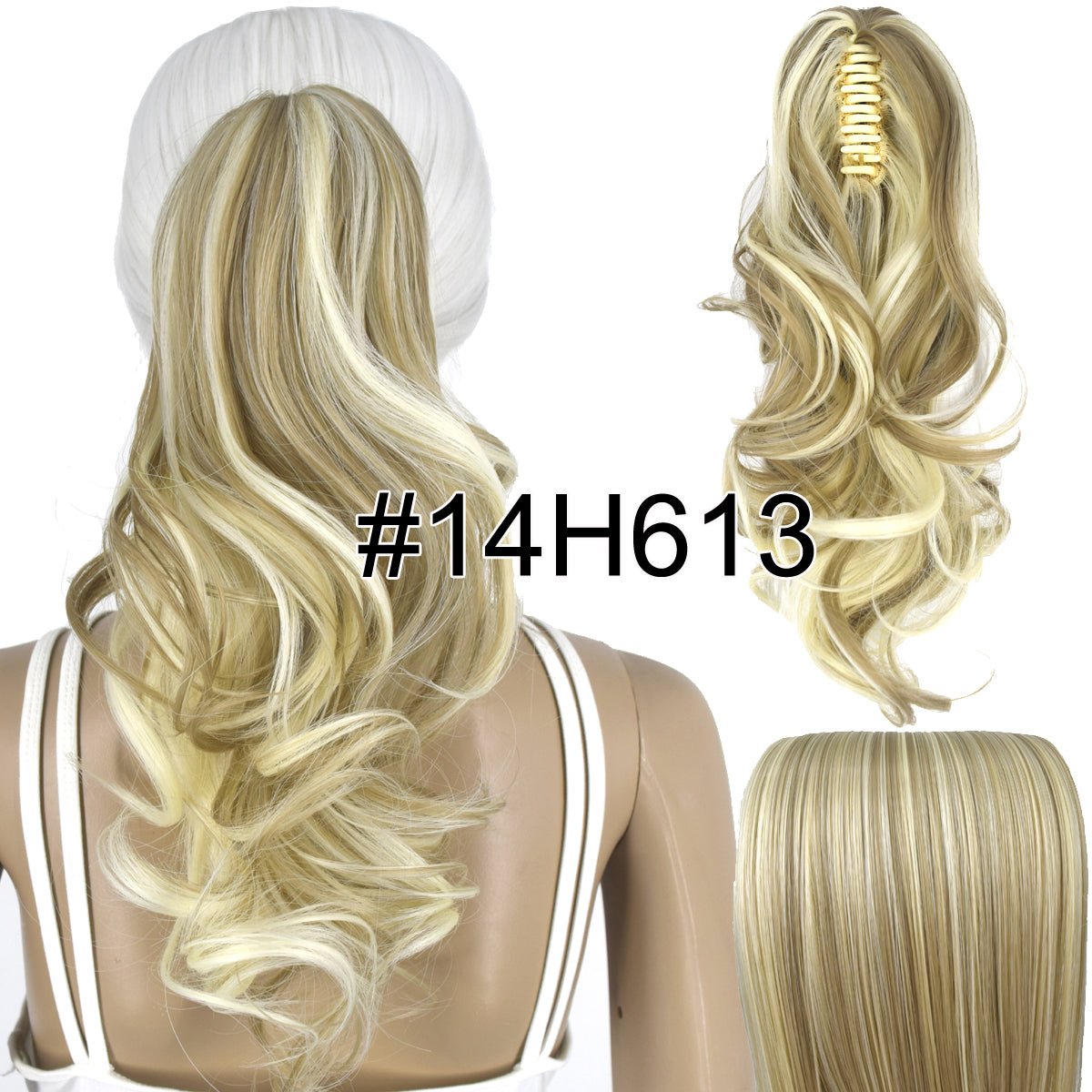 Wavy Claw Clip in Ponytail Hair Extensions