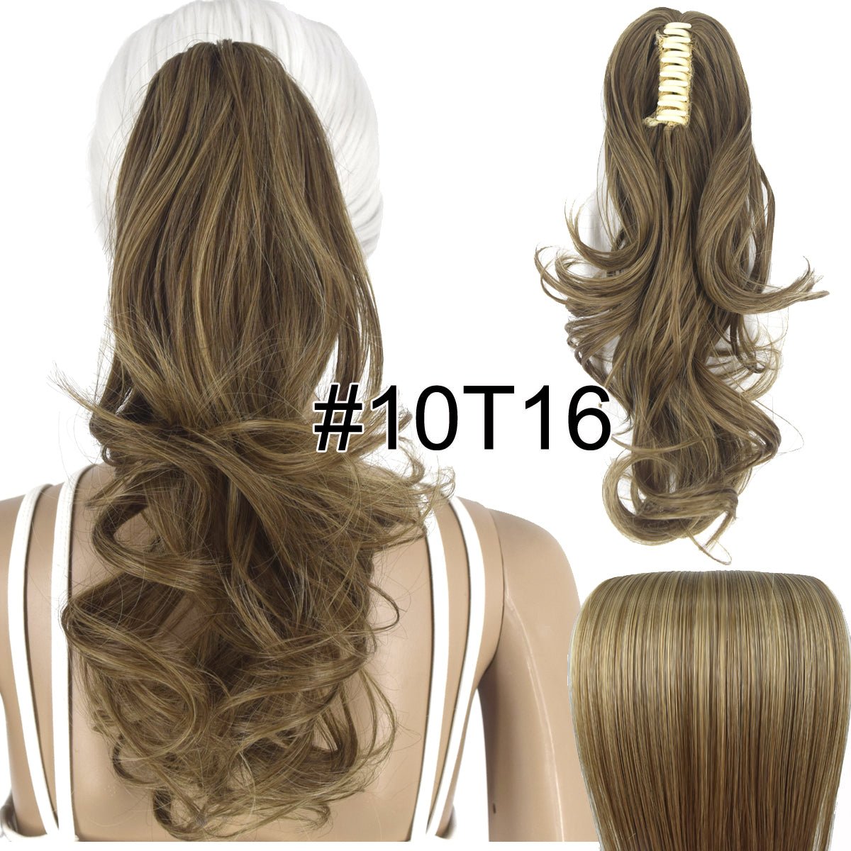 Wavy Claw Clip in Ponytail Hair Extensions